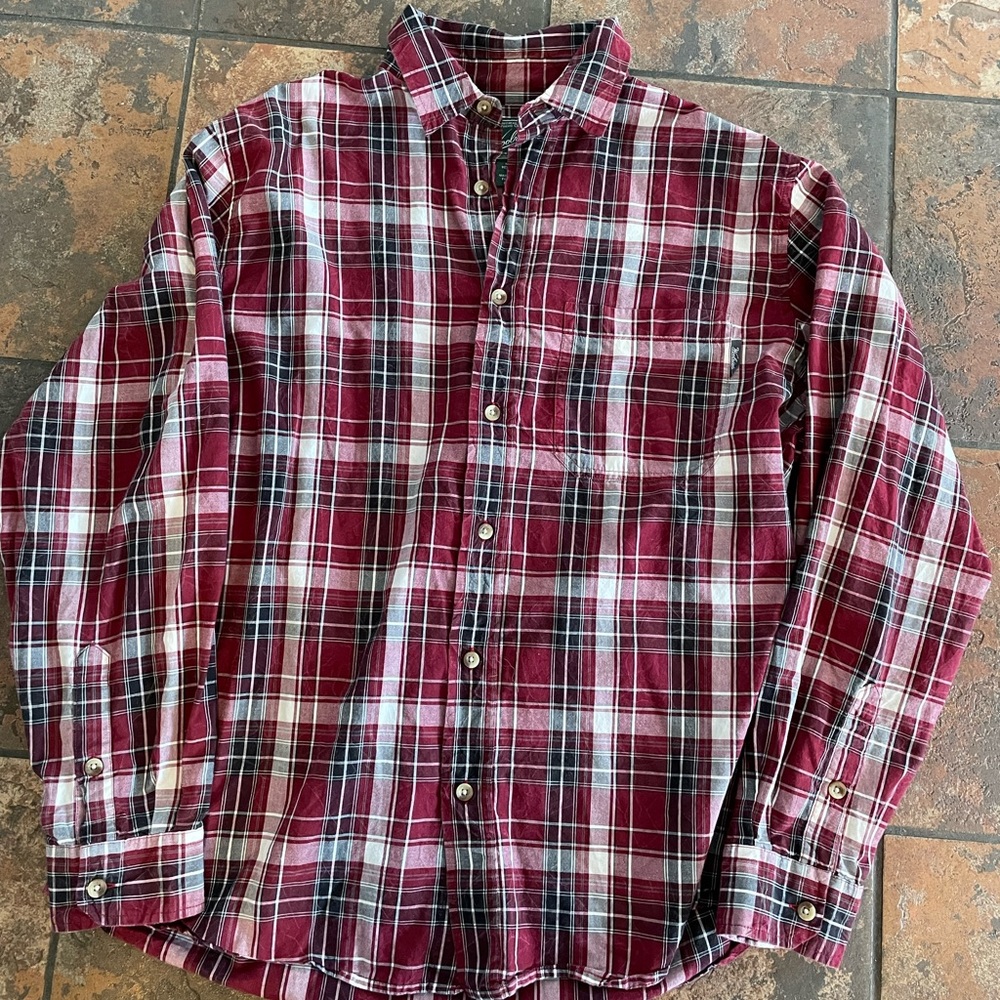 Woolrich long sleeve mens button down